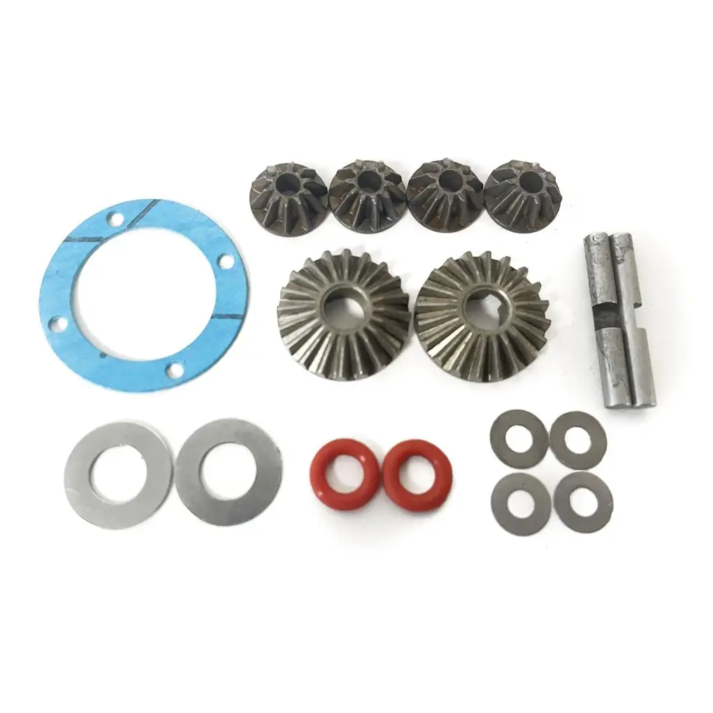 Aluminiumlegering 1 10 Versnelling Rc Upgrade Deel 17 Stuks Geharde Rc Versnelling Voor Losi Baja Rey 4wd Rc Auto Deel Rc Auto Accessoires