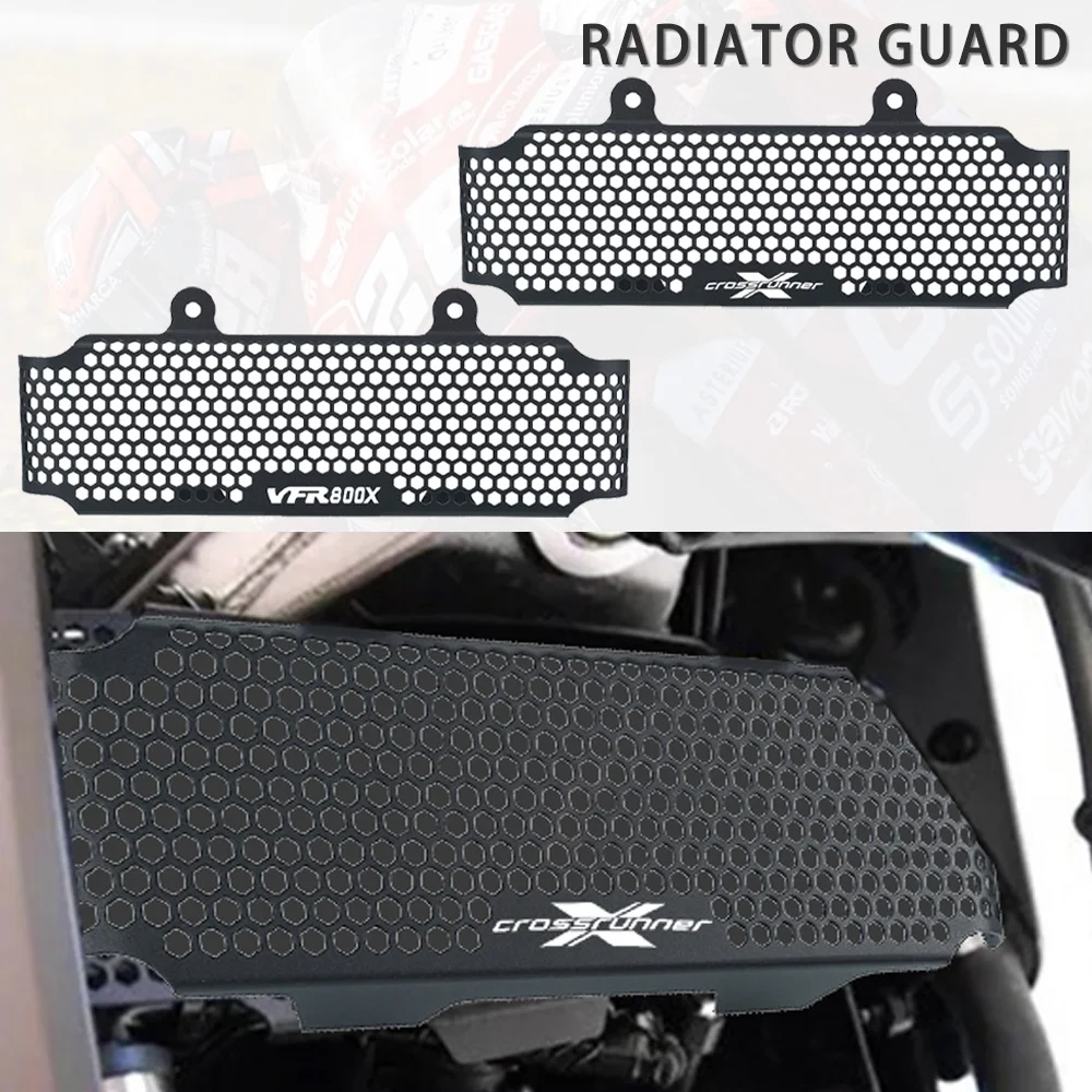 

VFR800X Crossrunner For Honda VFR800 X VFR 800X CROSSRUNNER 2015 - 2023 2024 Radiator Grille Guard Cover Oil Cooler Protection