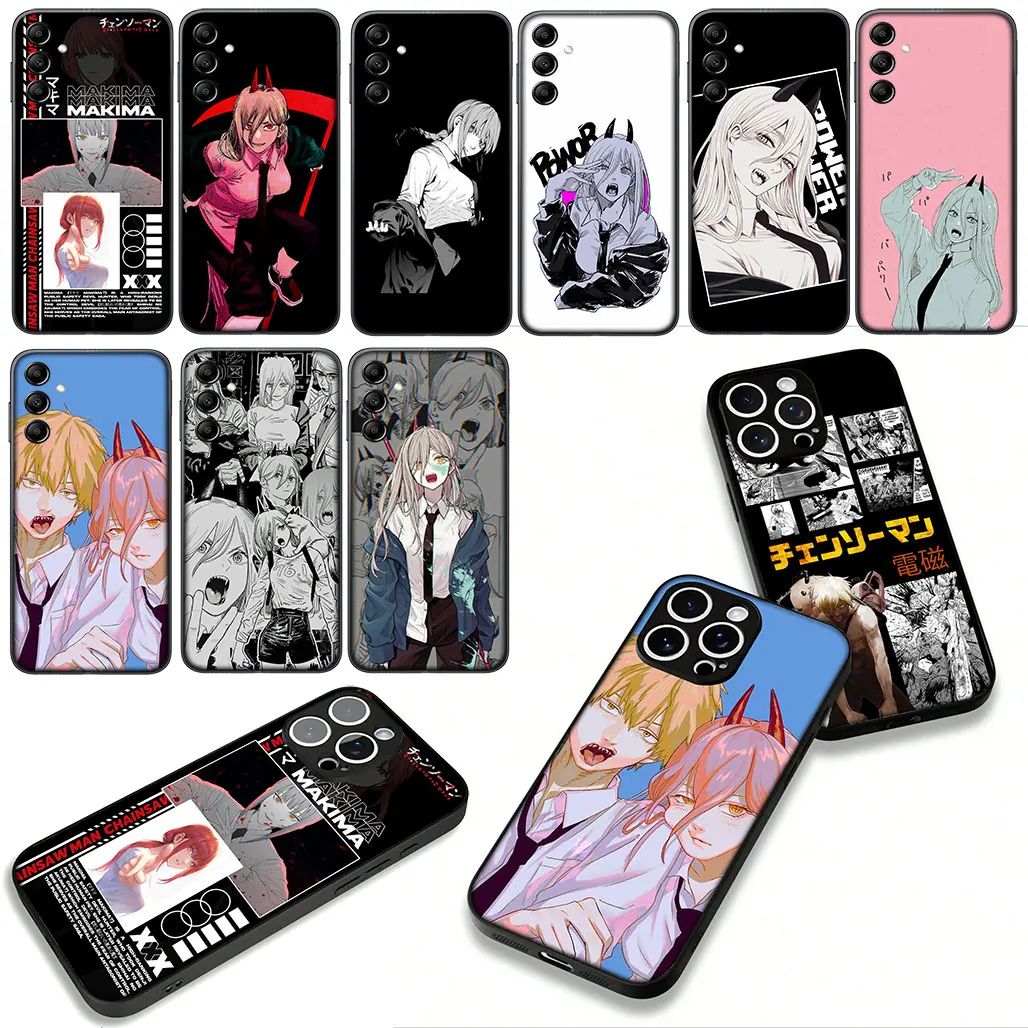 Tatsuki Fujimoto بالمنشار رجل جير أنيمي لموتورولا موتو G24 G54 G05 G55 G75 G85 G15 Power Edge 50 30 Fusion 40 neo Pro Case #3