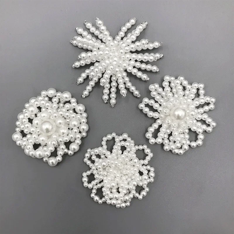 1Pcs Beads Pearl Flower Shoes Clothing Accessories DIY Decorative Accessories