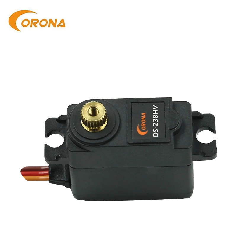Corona DS238HV DS-238HV Medium-sized Metal Digital High-voltage High-torque Steering Gear 4.6kg / 0.13 Sec / 22g