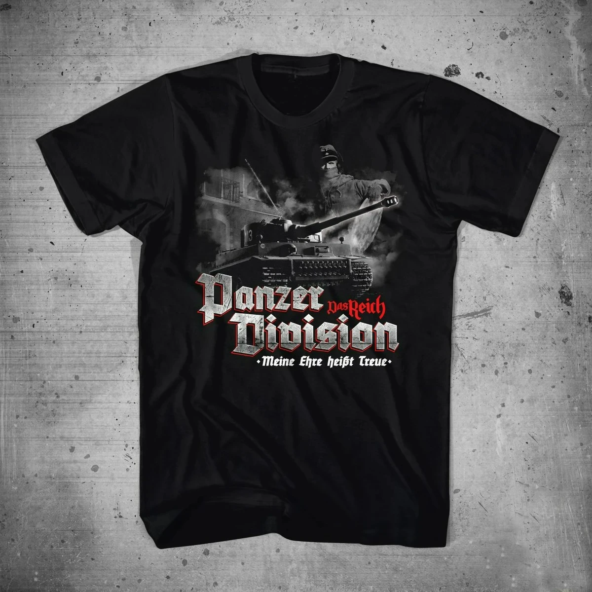 

Army Wehrmacht Panzer Division T-Shirt 100% Cotton O-Neck Short Sleeve Summer Casual Mens T-shirt Streetwear