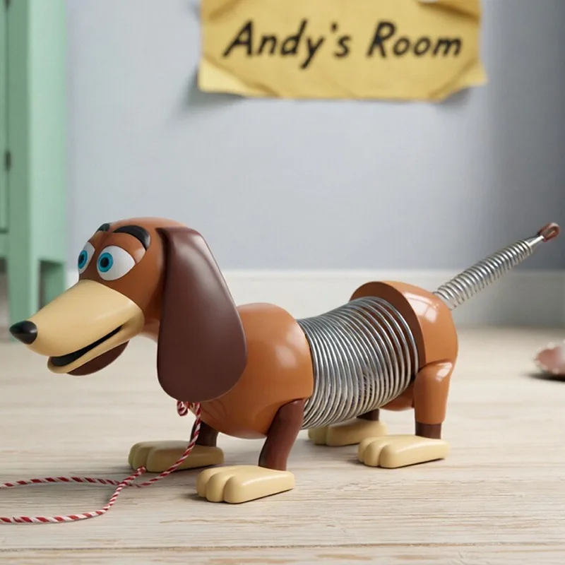 

Pixar Toy Story 4 75Th Anniversary Slinky Dog Cartoon Action Figures Model Doll Collection Toys Birthday Gifts