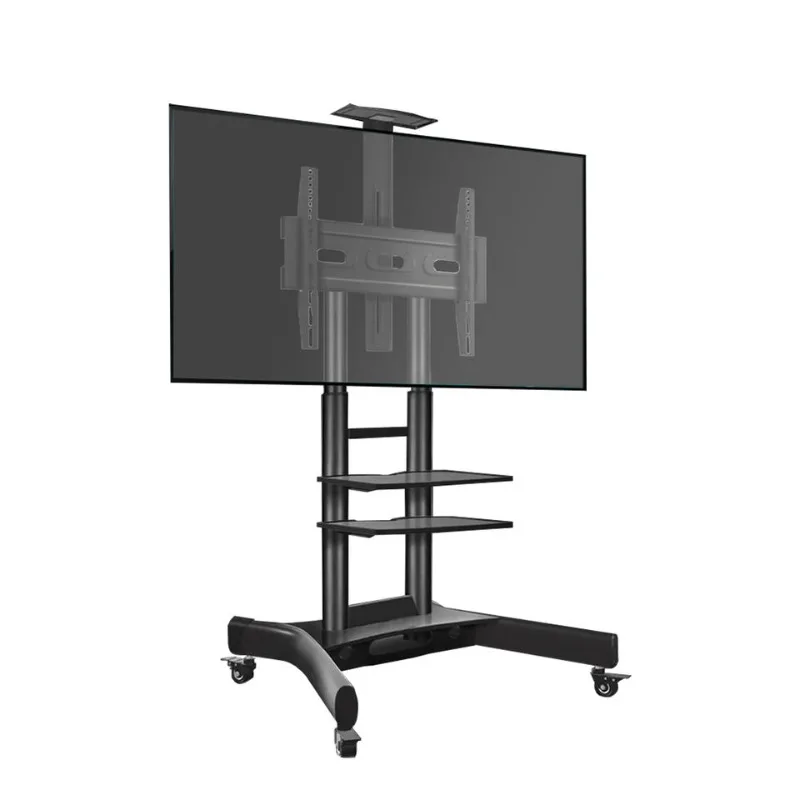 Wheeled mobile TV stand, 50-80 inches, up to 198 pounds