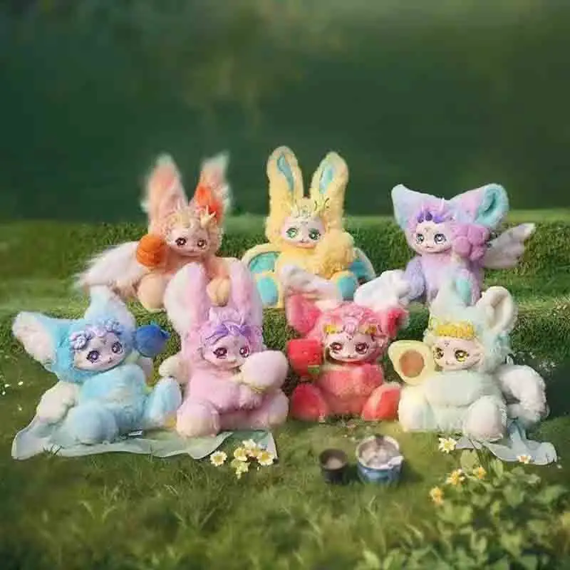 

Виниловая плюшевая слепая коробка-сюрприз Myatree Dumia, фруктовый и растительный рай, подвижная ладонь, магнитная игрушка для девочек, подарок