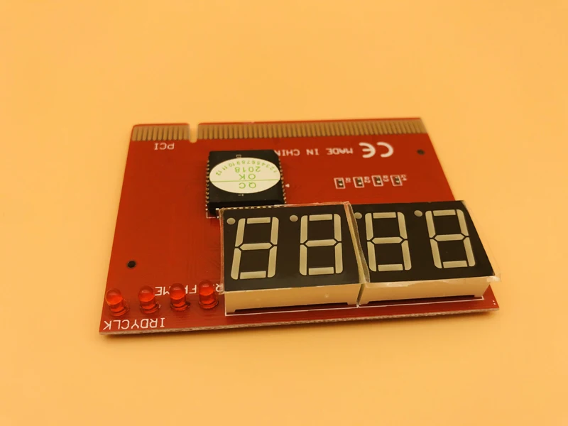 PC Yzer Post Kartu Komputer PCI Kartu Pos Papan Utama LED 4-Digit Diagnostik Plastik Logam Stabilitas Tinggi Express kartu