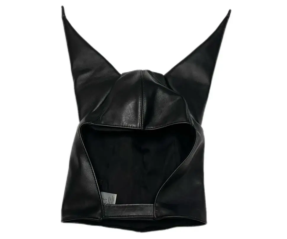 2026 Anonymous Club Playboi carti same style Devil Horn Leather Hat MZ301