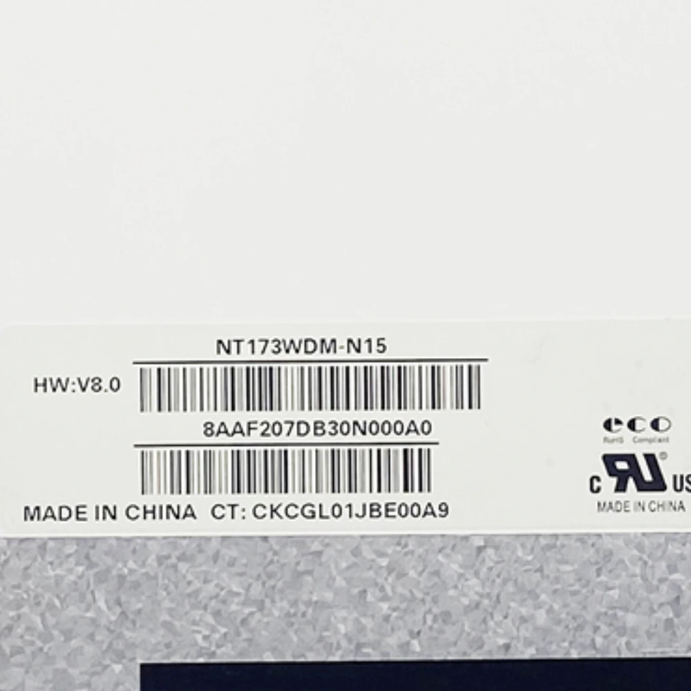

NT173WDM-N15 Matrix 17.3 Inch Laptop LCD Screen 1600x900