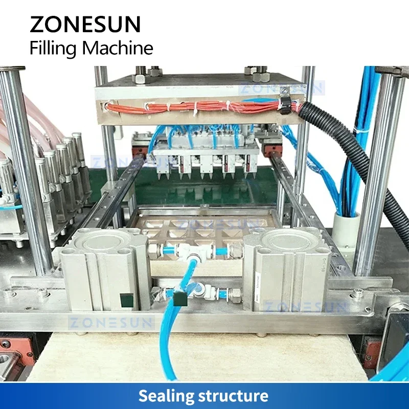 ZONESUN Laundry Pods Packing Machine Washing Pods Maker Water Soluble Detergent Pods Filling and Sealing Machine ZS-NZF30