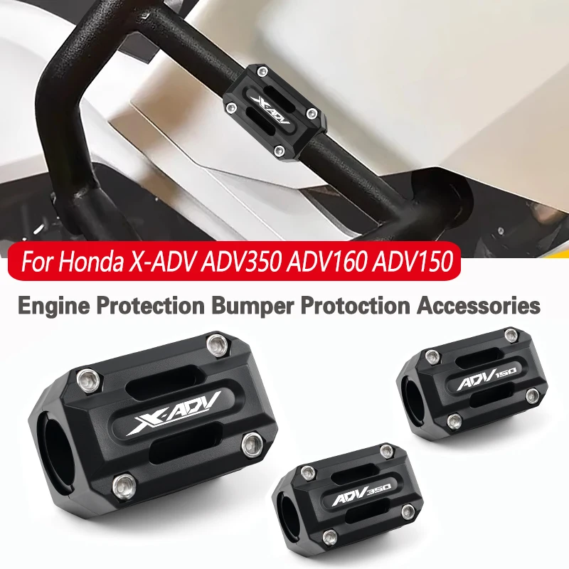 Sturzbügel Motorschutzblock 22MM 25MM 28MM Für HONDA XADV750 ADV350 ADV160 ADV150 X-ADV 750 350 160 150