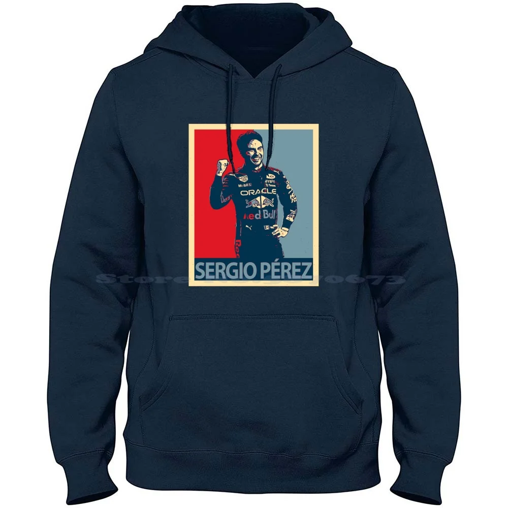 George Perez 100% Cotton Hoodie George Perez George Perez George Perez George Perez George Perez George Perez Sergio Perez