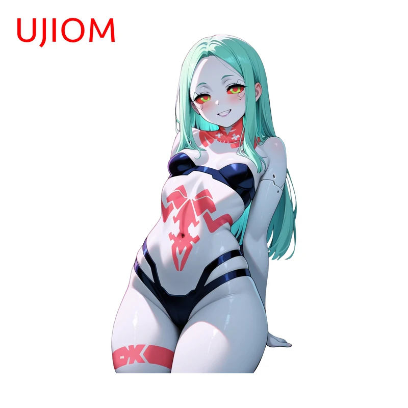 UJIOM rebecca artistic Figure Wall Sticker Premium eye catching design Sunscreen PVC Decal Vinyl Surfboard Skateboard decor