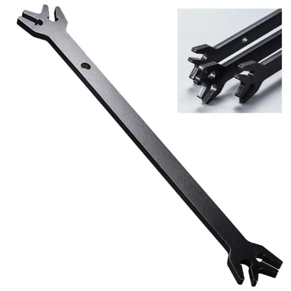Black Rim Rim Deformation Tool 8mm Thick Hardened Steel Mechanics Repair Tools Multiple Size High Torque Resistance