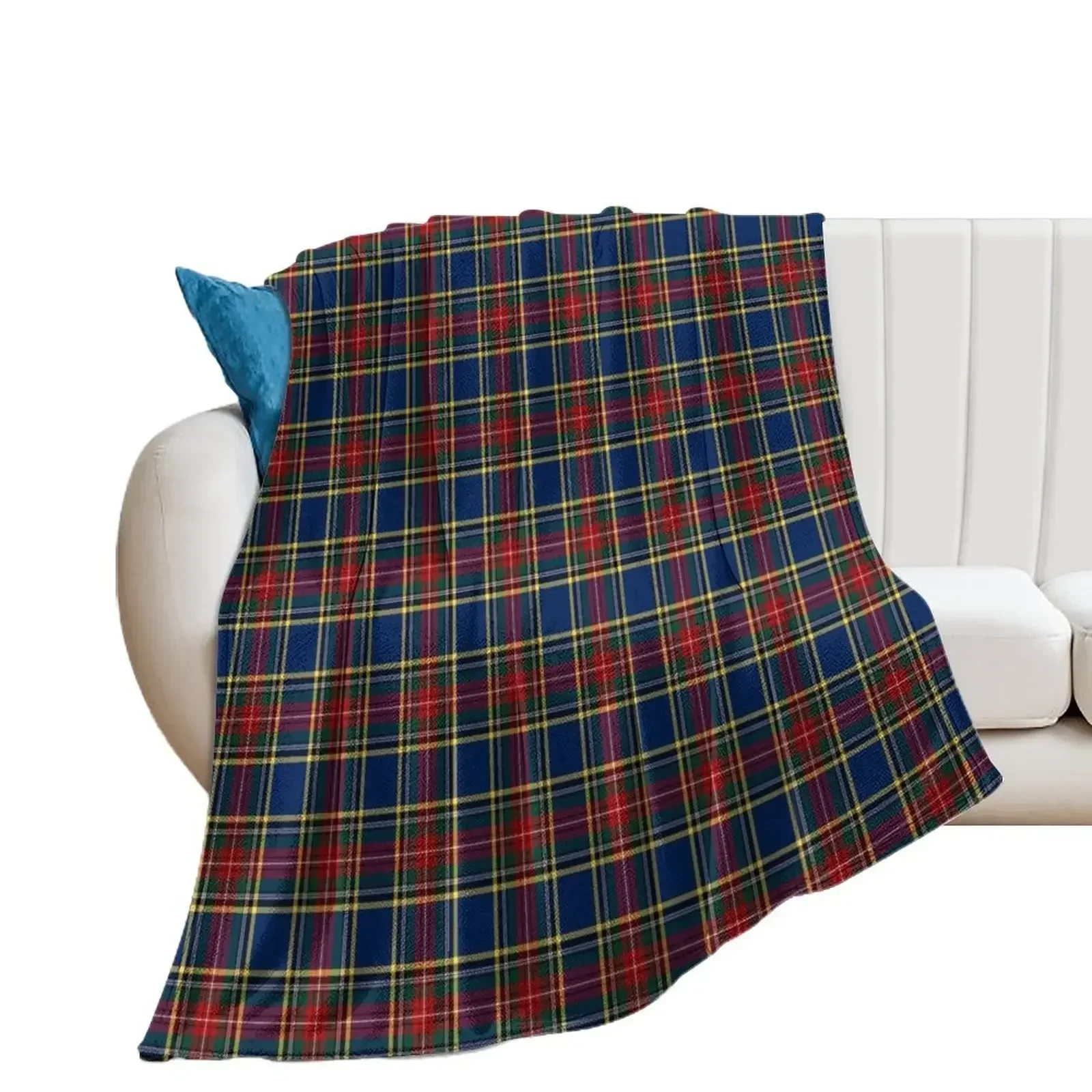 Clan MacBeth Tartan Throw Blanket Summer Beddings Thins Blankets