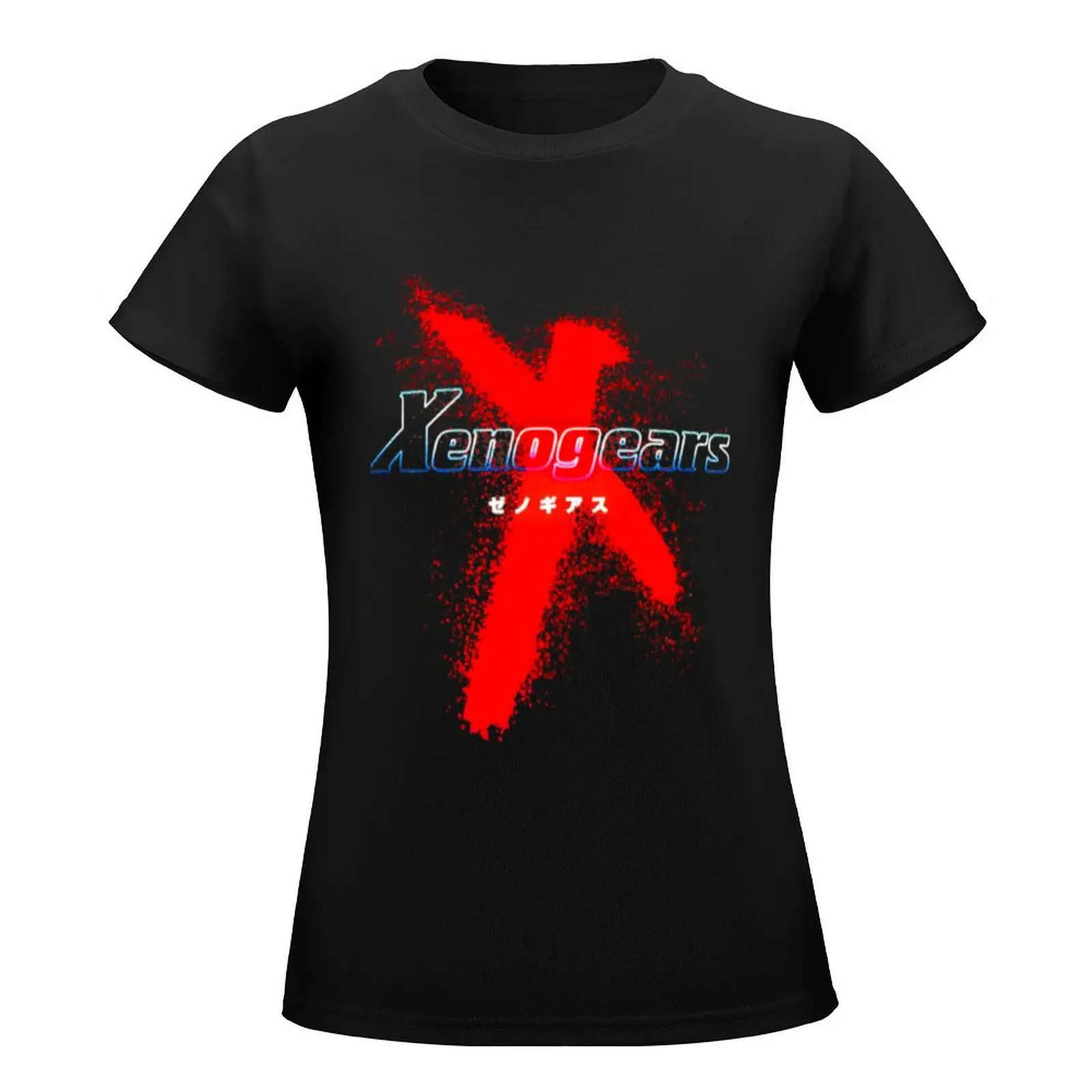 Xenogears T-Shirt cute clothes animal print shirt for girls Womens clothing