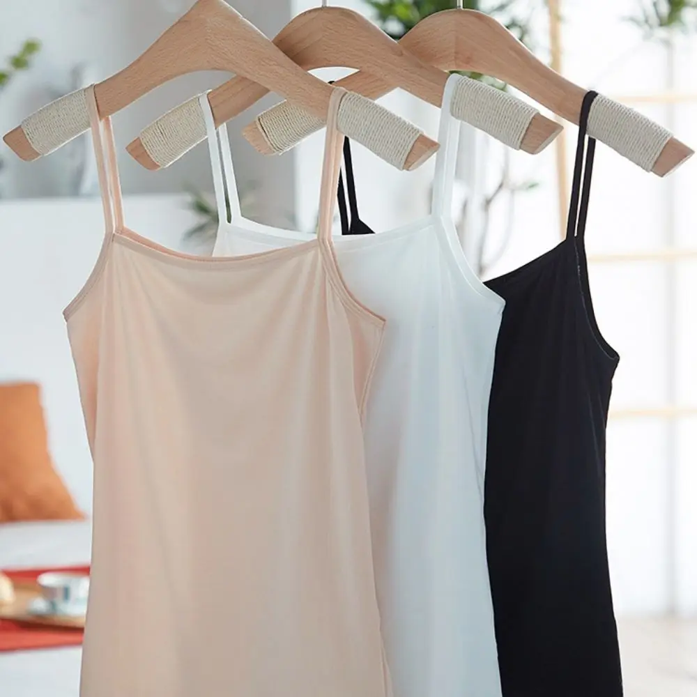 Summer Black White Bottoming Camisole Skinny Vest Modal Tank Top Women Sleeveless T-Shirt Thin Female Underwear Bralette Tops