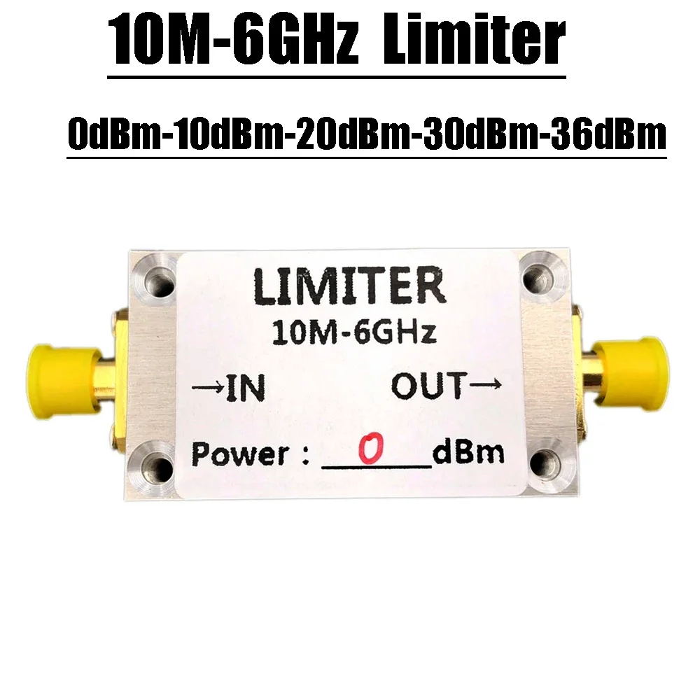 PIN Diode RF Limiter 10Mhz-6GHz 0dBM 10dBM 20dBM 30dBM 36dBM For HAM Radio Low Noise Amplifier SDR Shortwave Receiver