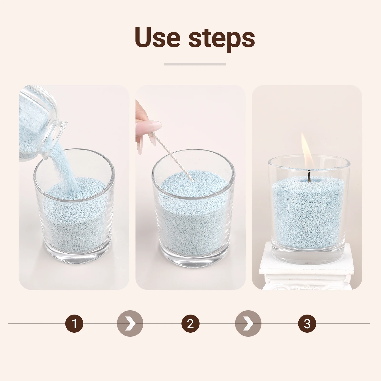 100 قطعة 6/10/15/20 سنتيمتر مش - مراجعة Candle Making Wicks وسعره