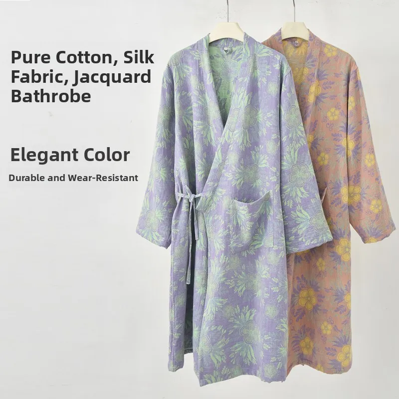 peignoir-long-en-pur-coton-pour-femmes-vetements-d'interieur-d'ete-vetements-de-nuit-broderie-florale-gaze-douce-et-respirante-robe-pour-jeunes