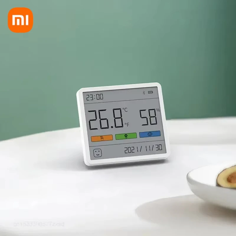 Xiaomi Duka Atuman LCD Electronic Digital Temperature  Bluetooth Humidity Meter Clock Indoor Home Thermometer Hygrometer Gauge