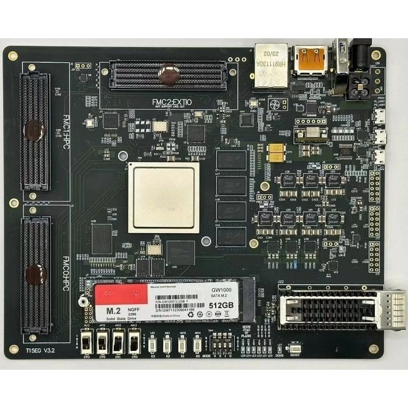 Development board, HPC software radio with FMC, communication and networking