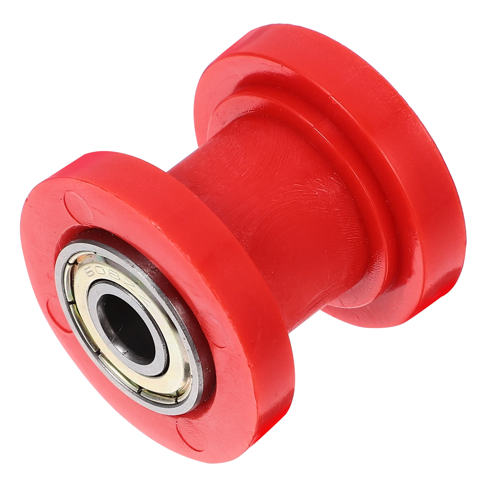 

Tensioner Red Guide Chain Pulley Roller Pulley Slider Motorcycle Bearing Wheel Stabilizer Anti Slip Chain Roller
