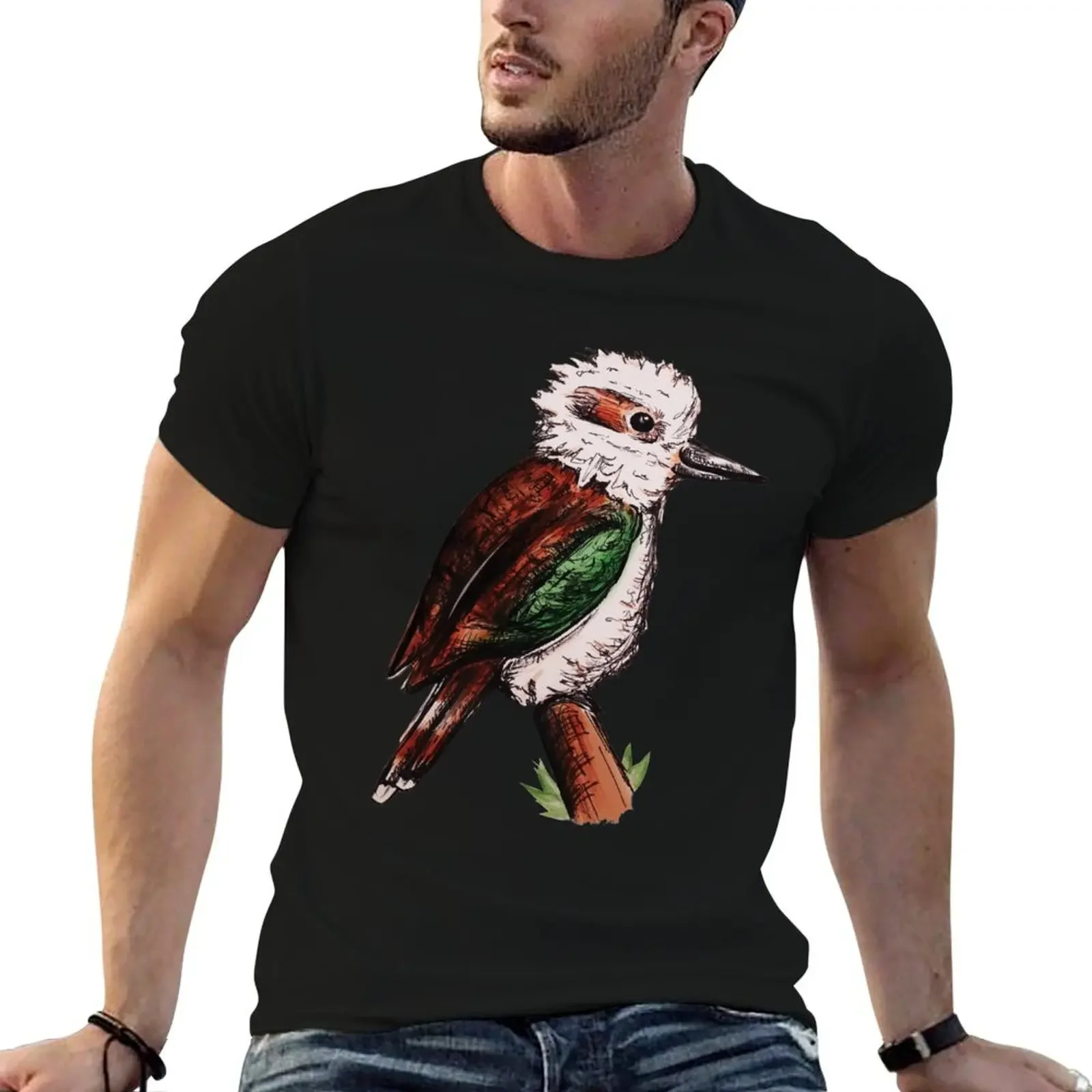 

Kookaburra T-Shirt shirts graphic tees animal prinfor boys Aesthetic clothing anime stuff T-shirt men