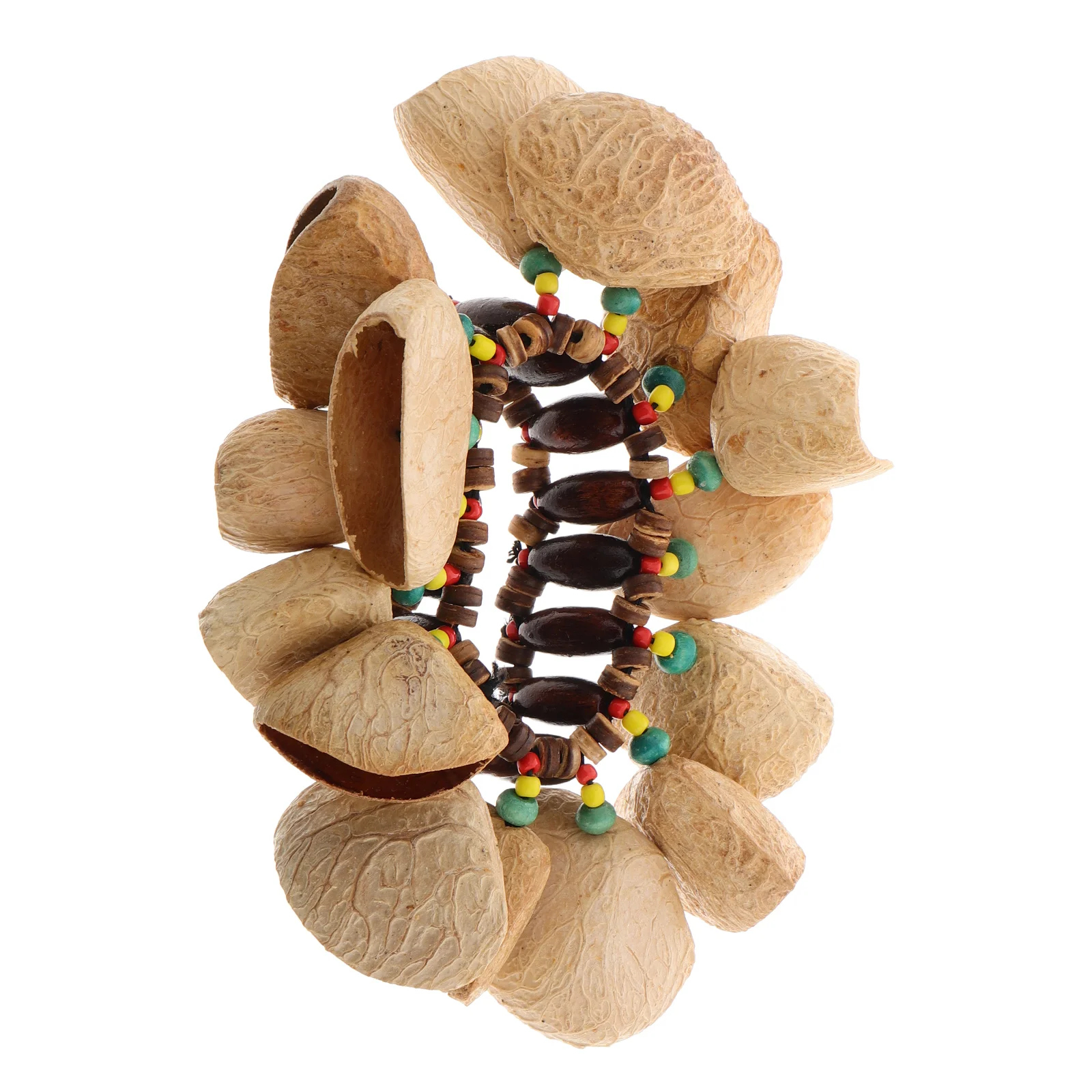 

Fruit Shell Bracelet Hand Chain Bells Charms Bracelets Nut Craft Handbell Wrist Child