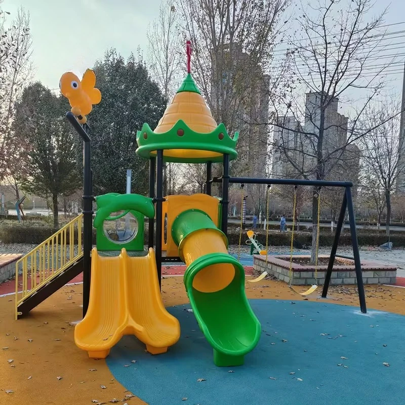 Amusement park Attractive children's outdoor garden slide Children's playground equipment