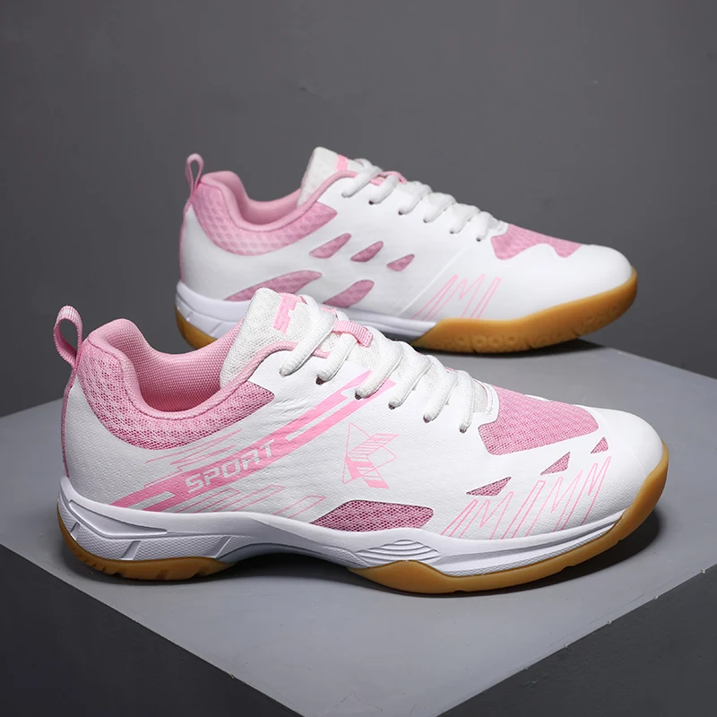 

2025 New Badminton Shoes Mens Womens Luxury Brand Table Tennis Shoe Unisex Comfortable Sport Shoes Couples Size 36-45