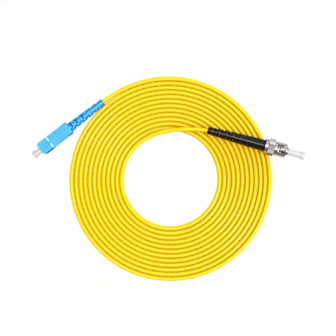 SC-ST UPC Singlemode fiber jumper 1-100m  optical patchcord Simplex 2m 5m 10m 20m 30m 50m indoor cable FTTH P-fiber optic SM