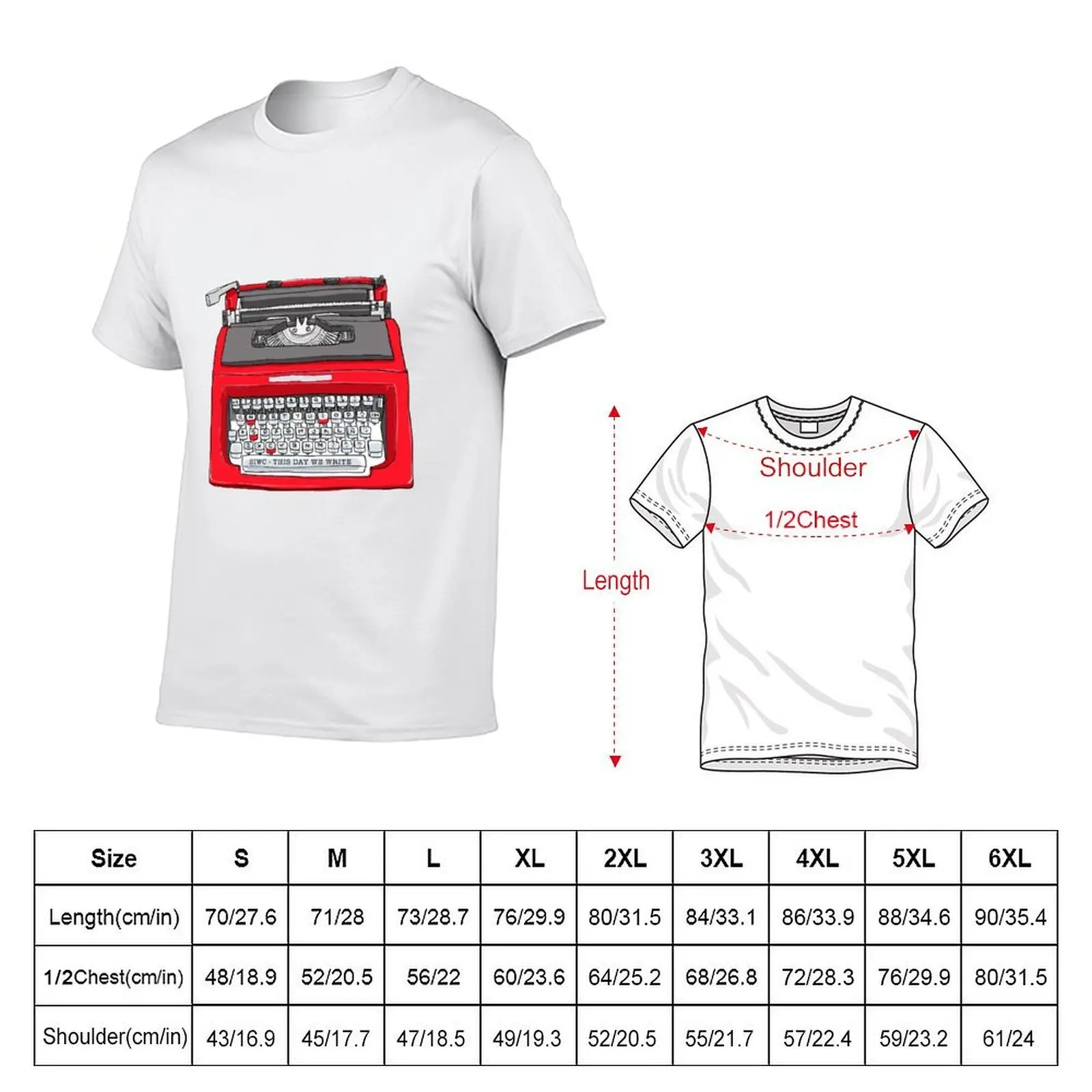 This day we write typewriter T-Shirt baggy shirts shirts graphic mens workout shirts
