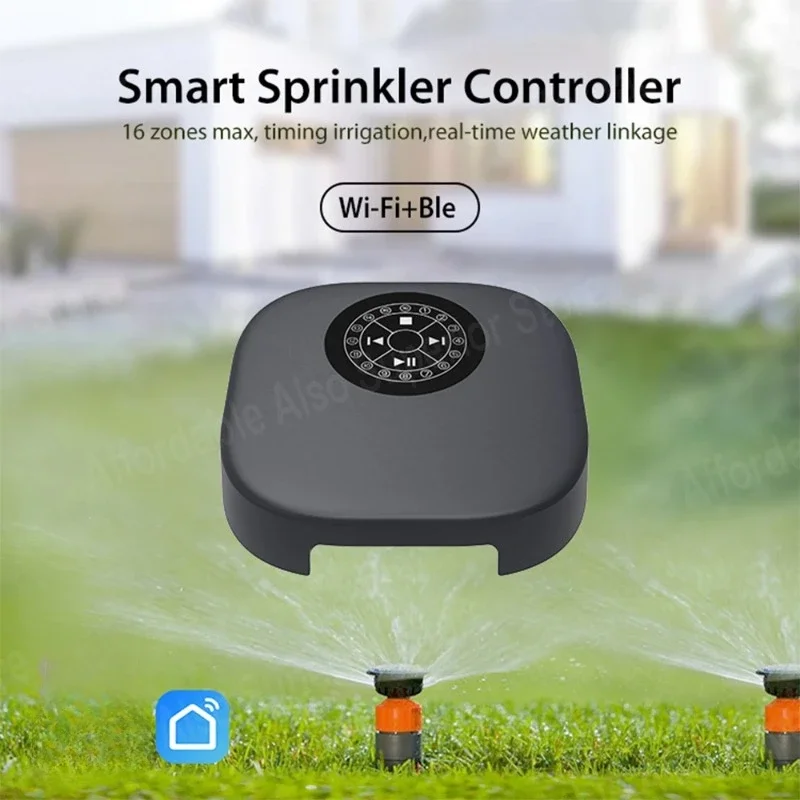 zigbee Smart Home 16 Zone Wifi Watering Timer Irrigation Sprinkler Controller Remote Access Weather Aware Timer Valve