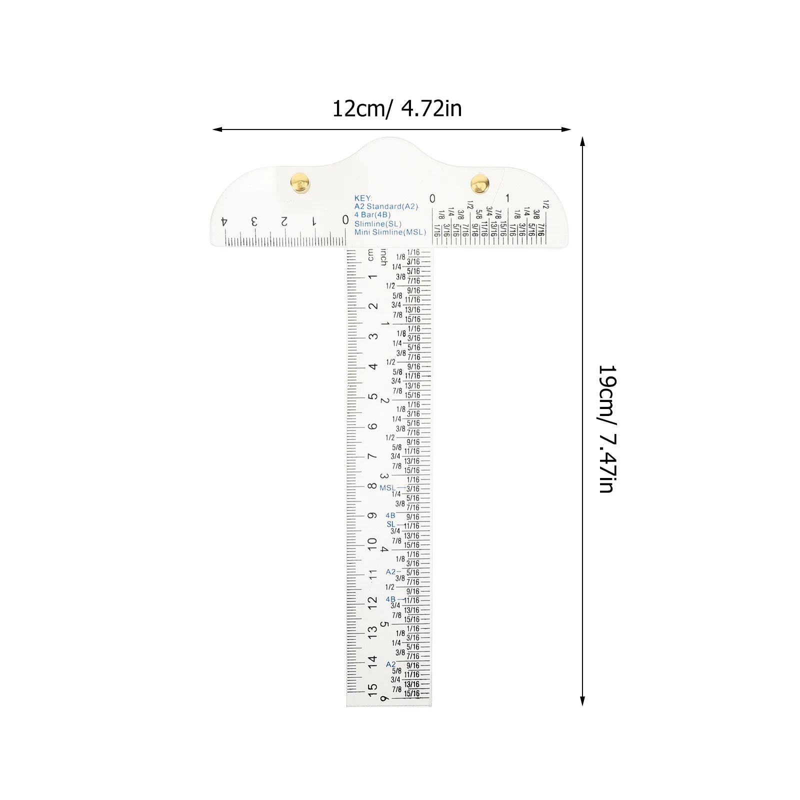 مسطرة على شكل حرف T مقاس 30 سم أداة قياس وسم واضحة لصياغة هندسة الرسم والهندسة المعمارية