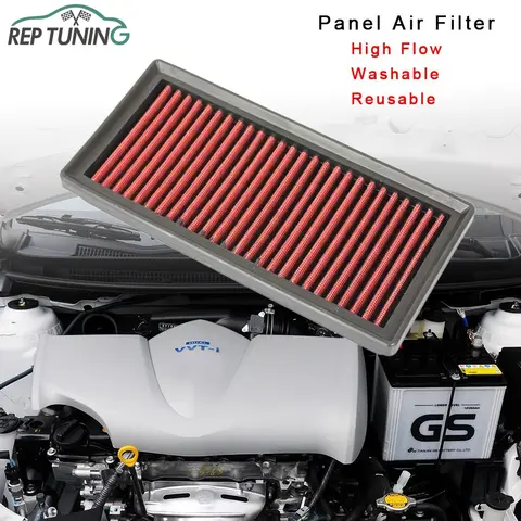 Air Filter Fits for Mitsubishi Attrage Mirage Space Star Colt Toyota Vios YARIS L OEM 1500A399 1500A617 17801-0Y050 High Flow
