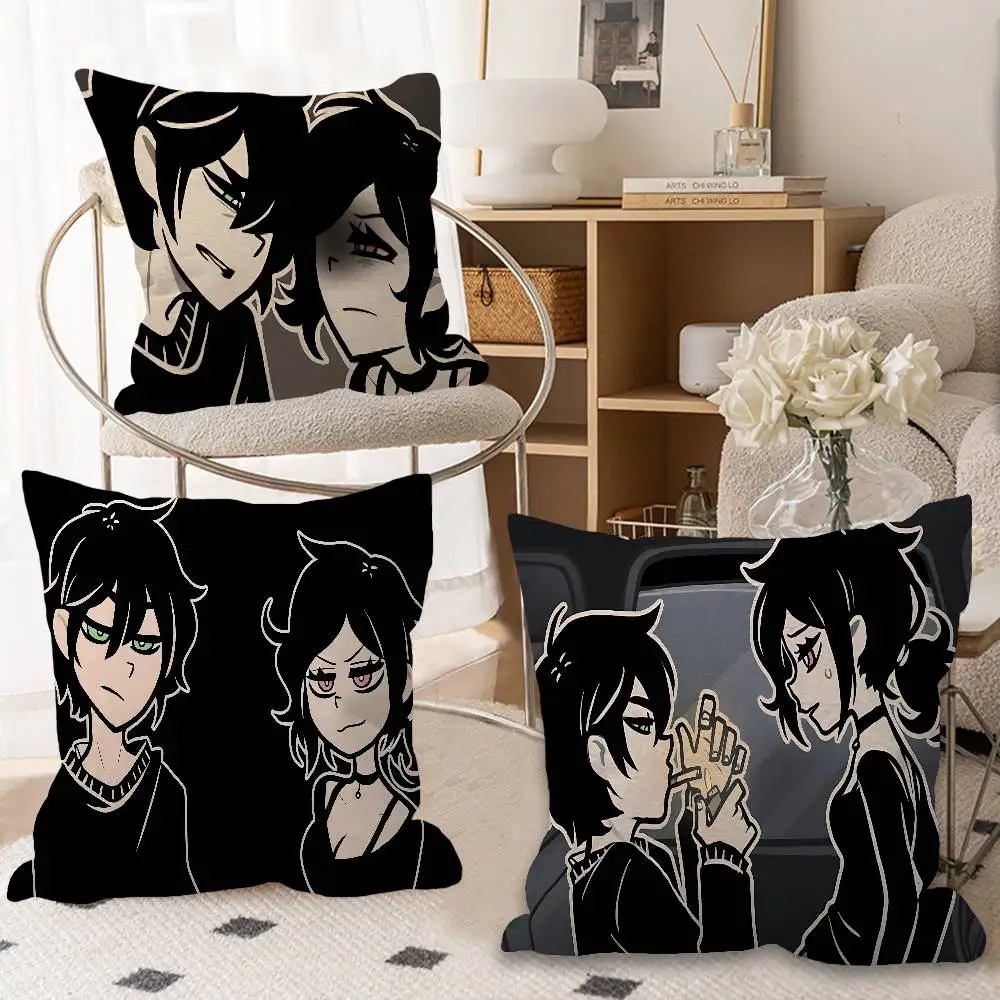 Anime The Coffin Of Andy And Leyley Pillow Cushion Cover Pillowcase Living Room Sofa Home Decor Customized
