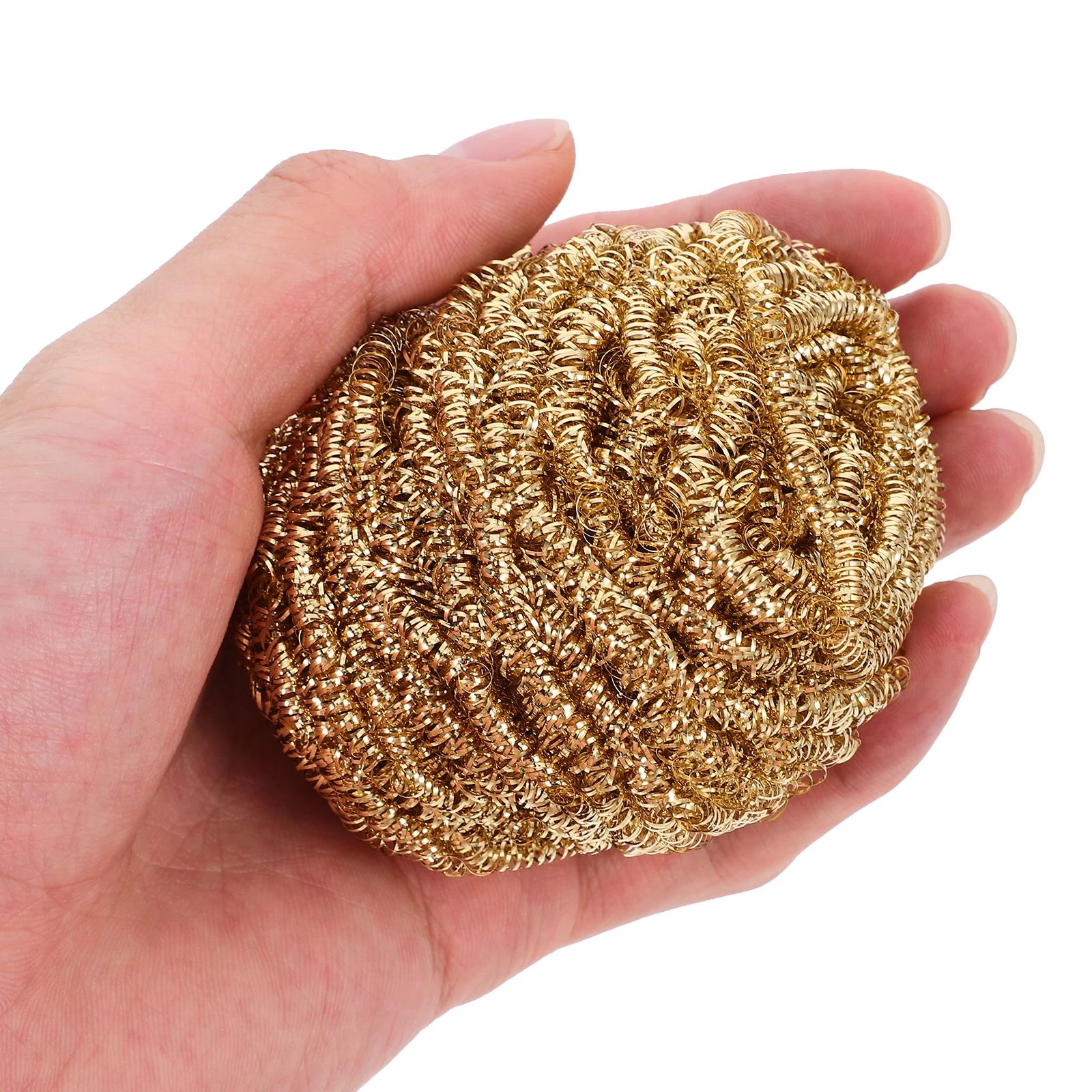 

2Pcs Copper Wire Cleaning Ball for Soldering Iron Tip Cleaner Removes Solder Residues Construction Multifunctional