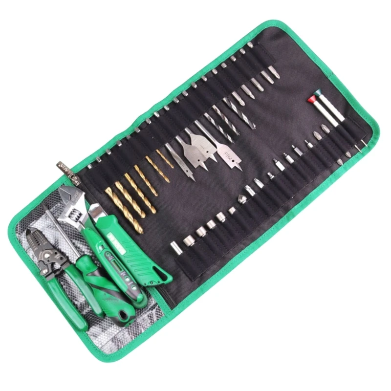 

Водонепроницаемый пакет для рулона инструмента с карманом сетки на молнии для наружного ремонтного мешочка