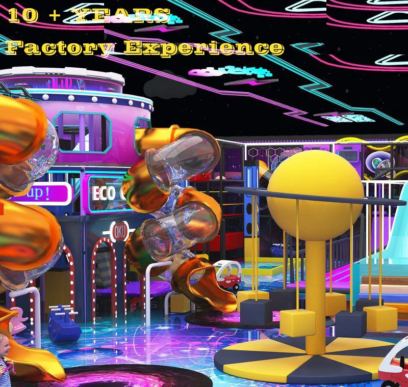 Indoor Playground Luxury Adventure Amusement Park Facilities Indoor Playground Equipment Interior Shopping Mall Slides Soft Play