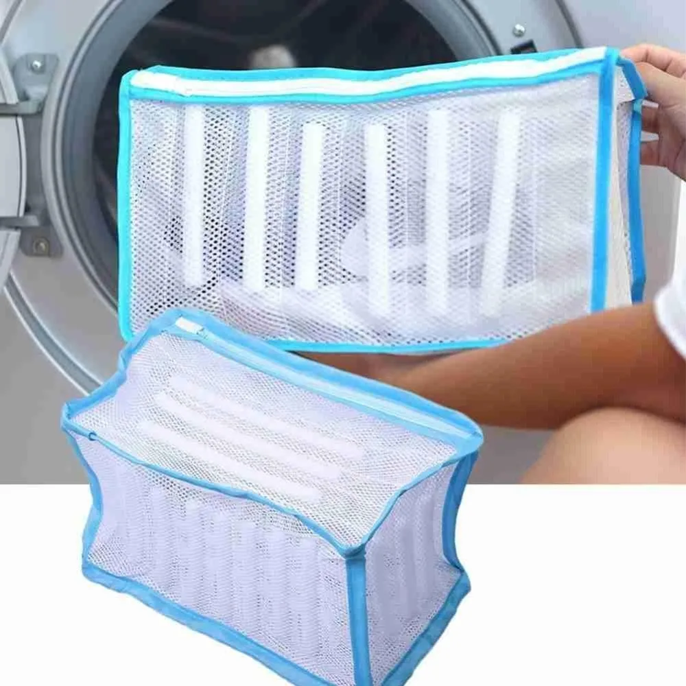 Large Capacity Shoes Washing Bag Convenient Shoe Washing Tool Durable Laundry Bag Easy-clean Laundry Mesh Net Shoe Organizer