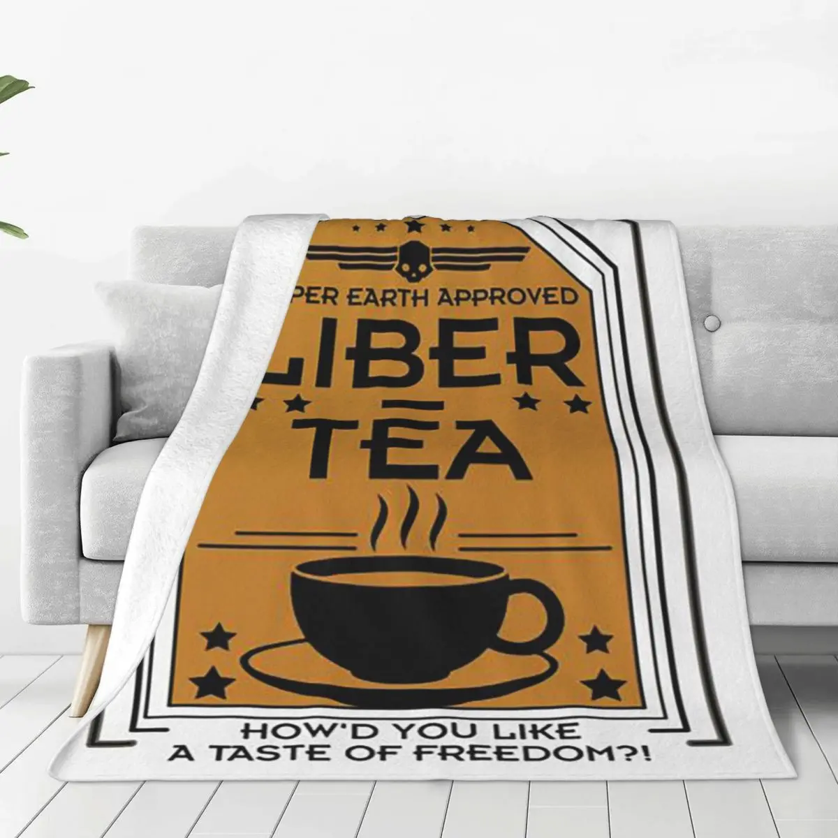 Liber Tea Blanket Soft Warm Flannel Throw Blanket Bedspread for Bed Living room Picnic Travel Home Sofa
