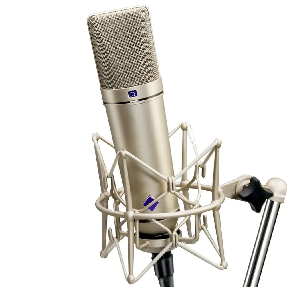 

2025/87U Ai Studio Microphone with Large Diaphragm for Professional Recording Offering Clear Sound and Versatile Polar Patterns
