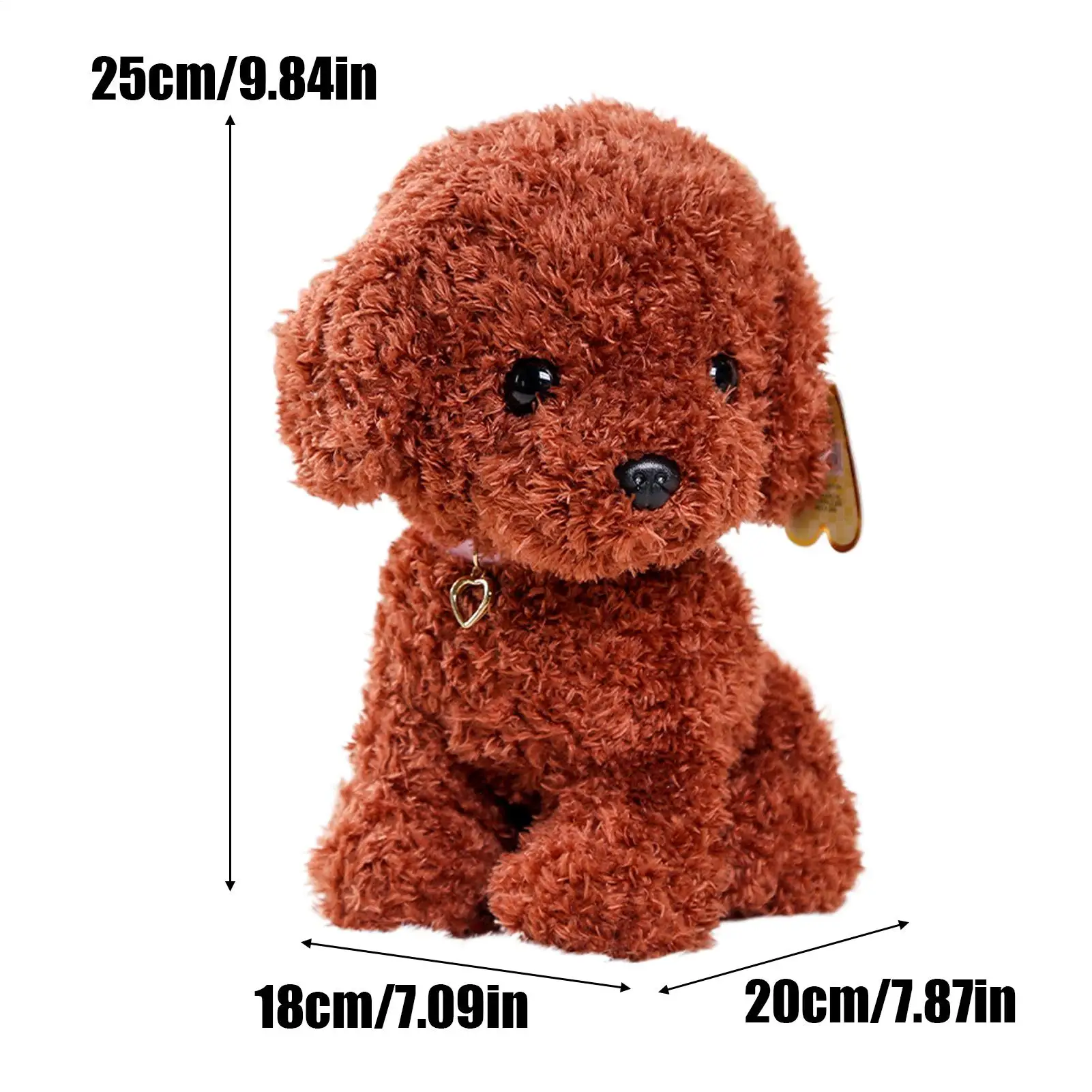 Cão de pelúcia animal cabelo encaracolado abraçando travesseiro cão brinquedos de pelúcia para crianças decoração casa quarto sala estar estudo interior