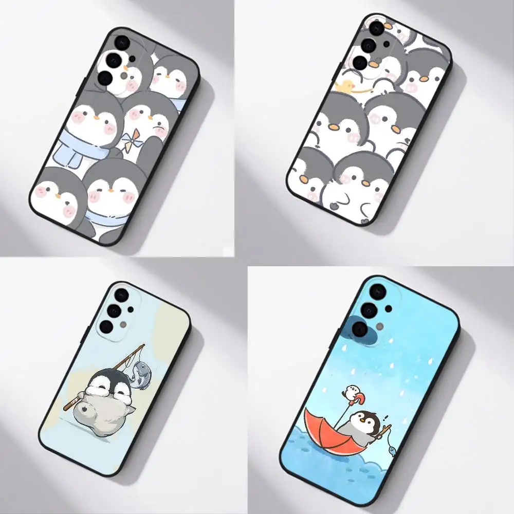 

Penguin Kawaii Cute For Samsung S26,S25,S24,Ultra,S20,S30,Plus,S22,S23,Ultra,Plus,5G Soft TPU Cover Phone Case