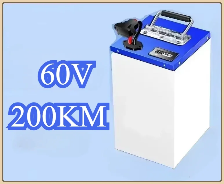 Ultra-large capacity 200km60V ternary lithium battery electric motorcycle lithium battery tricycle lithium battery