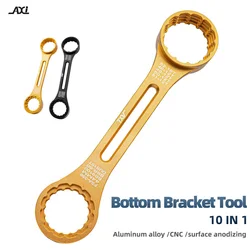 10 in 1 BB Wrench Bike Bottom Bracket Install Remover Tool For BB51 BB52 BB91 BSA30 68 73 BBR60 MT800 BB386 XTR M9100 DUB T47