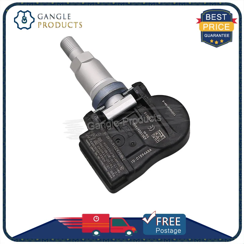 Capteur de pression des pneus pour les placements, modèle 3 modèle S modèle X, capteur TPMS 433 Z successif, 1034602-HO C 1074812-HO B 103460200C, 4 pièces