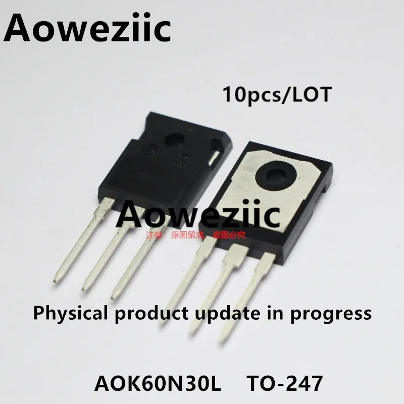 

Aoweziic 2019+ 100% New Imported Original AOK60N30L AOK60N30 K60N20 TO-247 N-channel MOS FET 60A 200V