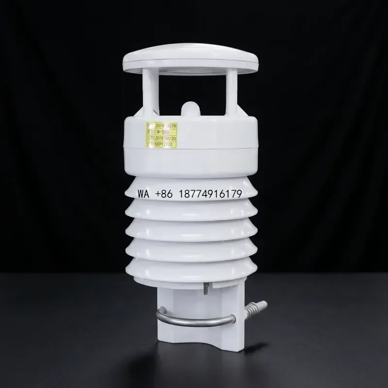 wmwmnu Industrial Meteorology Monitoring Device Air Quality Humidity Sensors 7-Factor Real-Time Data Alerting for Wind