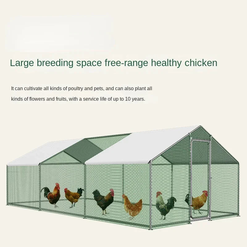 ChickenChicken Shed Household Breeding Pigeon Large Peacock Raising Chicken Mouse-Proof Snake Building